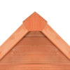 vidaXL Wooden Tool Shed 71x60x213 cm Brown - Image 8 of 10