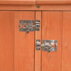 vidaXL Caseta para Herramientas de Madera 128x42x91 cm Marrón - Image 8 of 10