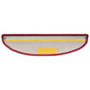 vidaXL Tappetini per scale 15 pz 56x17x3 cm Rossi semicircolari - Image 5 of 9