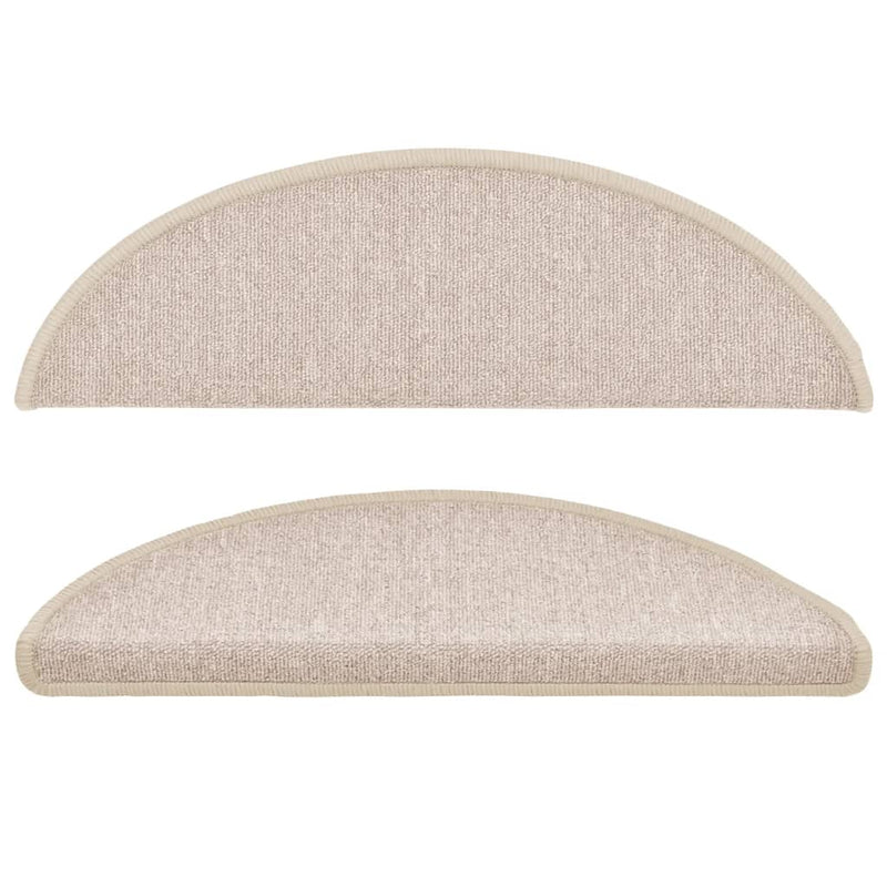 vidaXL Tappetini per scale 15 pz 56x17x3 cm Talpa Semicircolari - Image 4 of 8