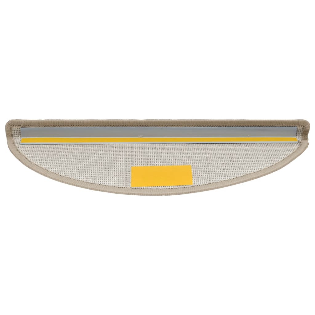 vidaXL Tappetini per scale 15 pz 56x17x3 cm Talpa Semicircolari - Image 5 of 8