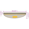 vidaXL Tappetini per scale 15 pz 56x17x3 cm Talpa Semicircolari - Image 8 of 8