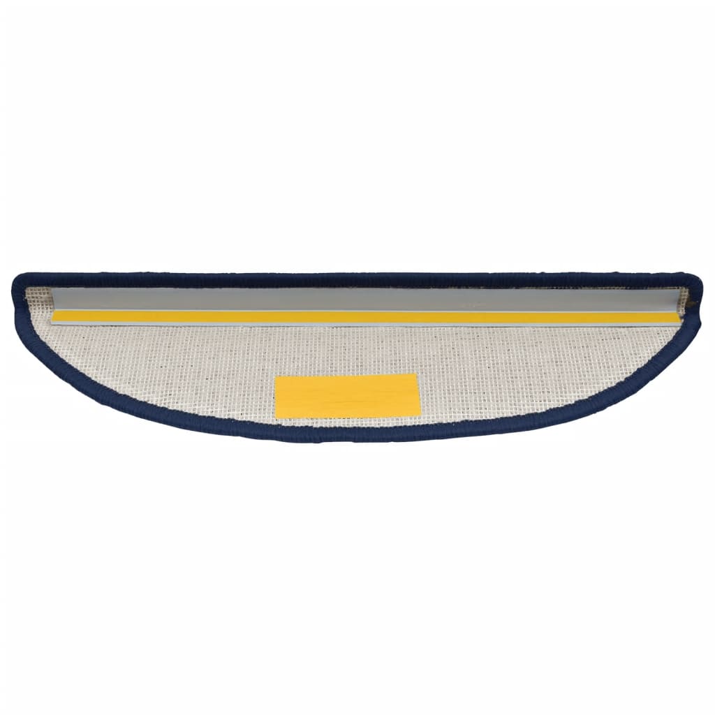 vidaXL Tappetini per scale 10 pz 56x17x3 cm blu semicircolari - Image 29 of 48