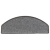 vidaXL Tappetini per scale 15 pz 65x24x4 cm Grigio scuro Semicircolari Grandi - Image 6 of 9