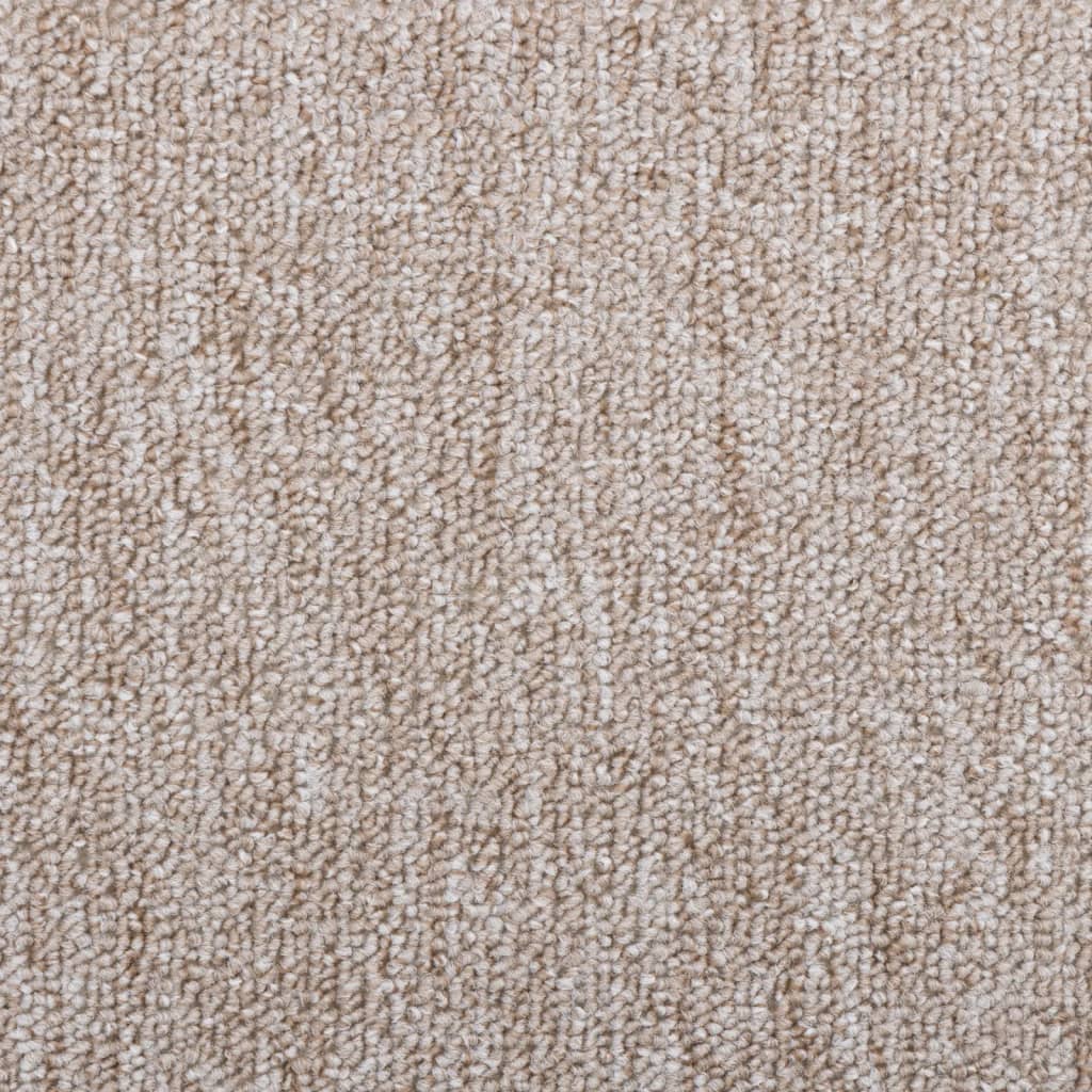 vidaXL Tappetini per scale 15 pz 65x24x4 cm Marrone chiaro Semicircolari Grandi - Image 8 of 9