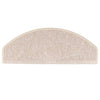 vidaXL Tappetini per scale 15 pz 65x24x4 cm tortora semicircolari grandi - Image 6 of 9