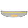 vidaXL Tappetini per scale 15 pz 56x17x3 cm Grigio Semicircolari - Image 5 of 8