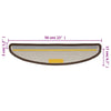 vidaXL Tappetini per scale 15 pz 56x17x3 cm Marrone chiaro Semicircolari - Image 31 of 31