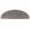 vidaXL Tappetini per scale 15 pz 65x21x4 cm Grigio Semicircolari Grandi - Image 6 of 9