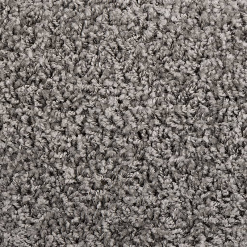 vidaXL Tappetini per scale 15 pz 65x21x4 cm Grigio Semicircolari Grandi - Image 8 of 9