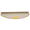 vidaXL Tappetini per scale 15 pz 65x21x4 cm Beige Semicircolari Grandi - Image 5 of 9