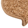 vidaXL Tappetini per scale 15 pz 65x21x4 cm Beige Semicircolari Grandi - Image 7 of 9