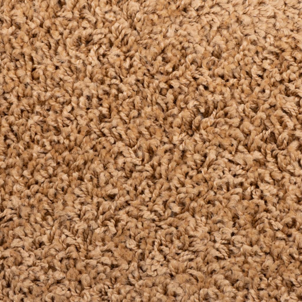 vidaXL Tappetini per scale 15 pz 65x21x4 cm Beige Semicircolari Grandi - Image 8 of 9