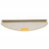 vidaXL Tappetini per scale 15 pz 65x21x4 cm Crema Semicircolari Grandi - Image 5 of 9
