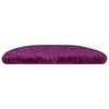 vidaXL Tappetini per scale 15 pz 65x21x4 cm Viola Semicircolari Grandi - Image 7 of 9