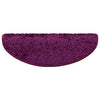 vidaXL Tappetini per scale 15 pz 65x21x4 cm Viola Semicircolari Grandi - Image 6 of 9