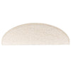 vidaXL Tappetini per scale 15 pz 65x21x4 cm Bianco Semicircolari Grandi - Image 6 of 9