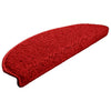 vidaXL Tappetini per scale 10 pz 65x24x4 cm Rossi Semicircolari Grandi - Image 6 of 16