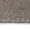 vidaXL Tappeto Lavorato a Mano in Juta Rotondo 150 cm Grigio - Image 2 of 4