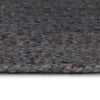 Tappeto Rotondo in Juta Intrecciata a Mano vidaXL, 150 cm, Grigio Scuro - Image 2 of 4