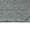 vidaXL Tappeto Rotondo in Juta Intrecciata Lavorato a Mano, 120 cm, Verde Oliva - Image 4 of 8