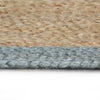 vidaXL Tappeto Lavorato a Mano in Juta con Bordo Verde Oliva 90 cm - Image 3 of 8