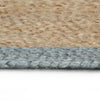vidaXL Tappeto Lavorato a Mano in Juta con Bordo Verde Oliva 120 cm - Image 2 of 4