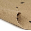 vidaXL Tappeto Lavorato a Mano in Juta con Stampa a Pois 120 cm - Image 2 of 6