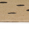 vidaXL Tappeto Lavorato a Mano in Juta con Stampa a Pois 120 cm - Image 3 of 6