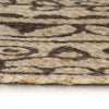 vidaXL Tappeto Lavorato a Mano in Juta con Stampa Marrone Scuro 120 cm - Image 2 of 3