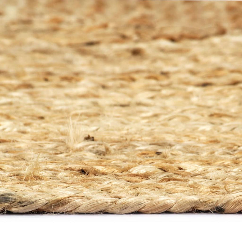 vidaXL Tappeto Artigianale in Juta Intrecciata 80 x 160 cm Naturale - Image 2 of 3
