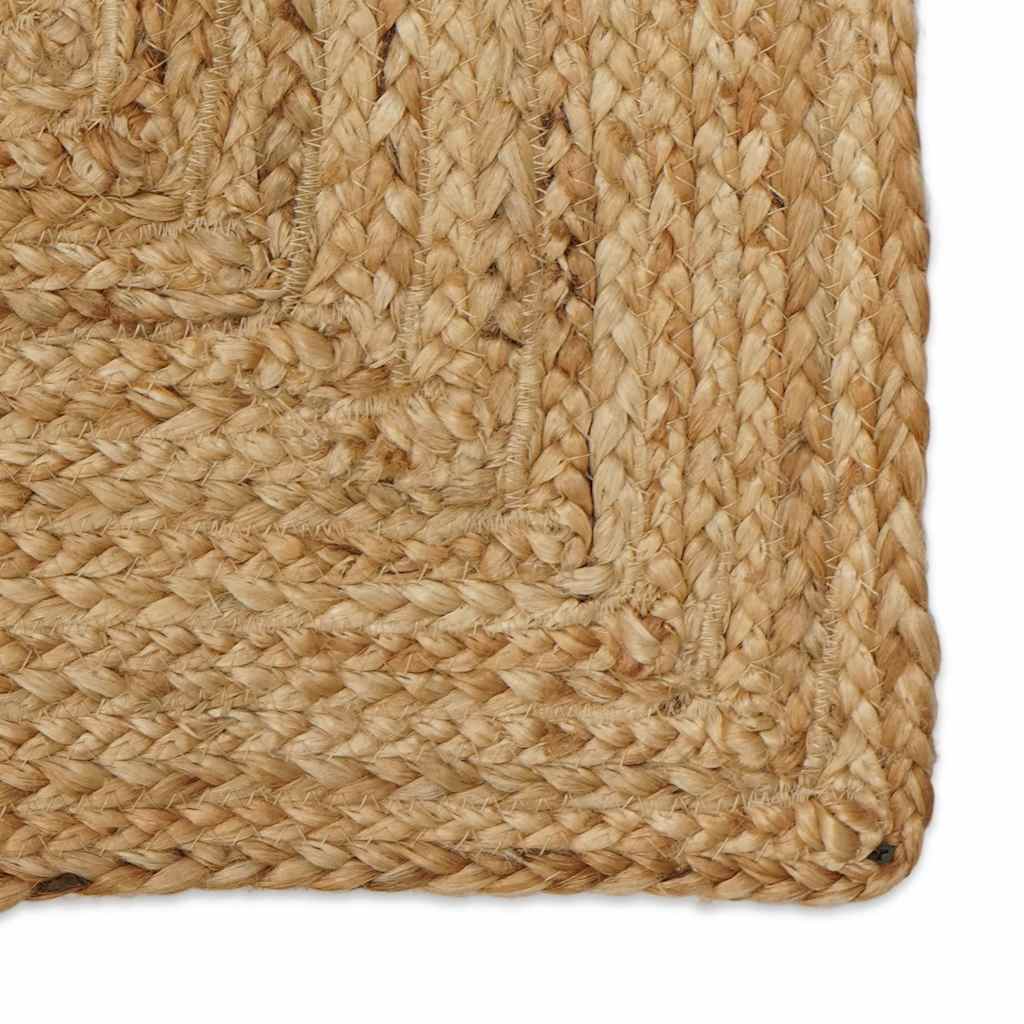 vidaXL Tappeto Artigianale in Juta Naturale 160x230 cm - Image 2 of 6