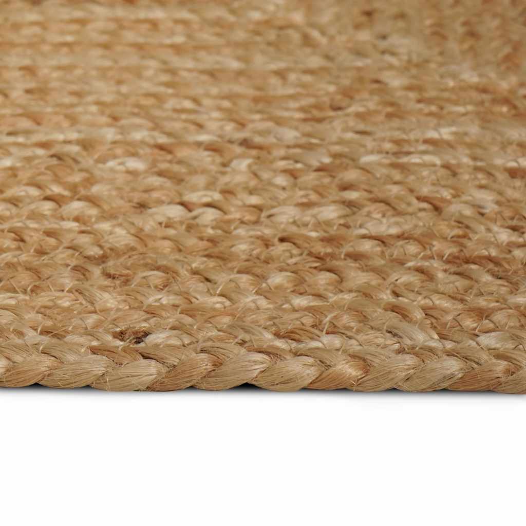 vidaXL Tappeto Artigianale in Juta Naturale 160x230 cm - Image 3 of 6