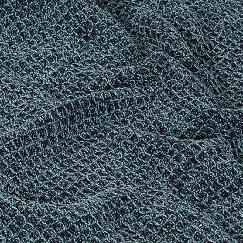 vidaXL Copriletto in Cotone 125x150 cm Indaco - Image 3 of 3