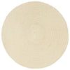 vidaXL Tovagliette 4 pz Naturale Neutro 38 cm Rotonde in Juta - Image 2 of 4