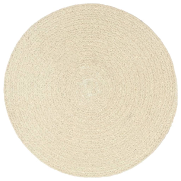 Tovagliette 4 pz Naturale Neutro 38 cm Rotonde in Juta - immagine 2 | SolPatio