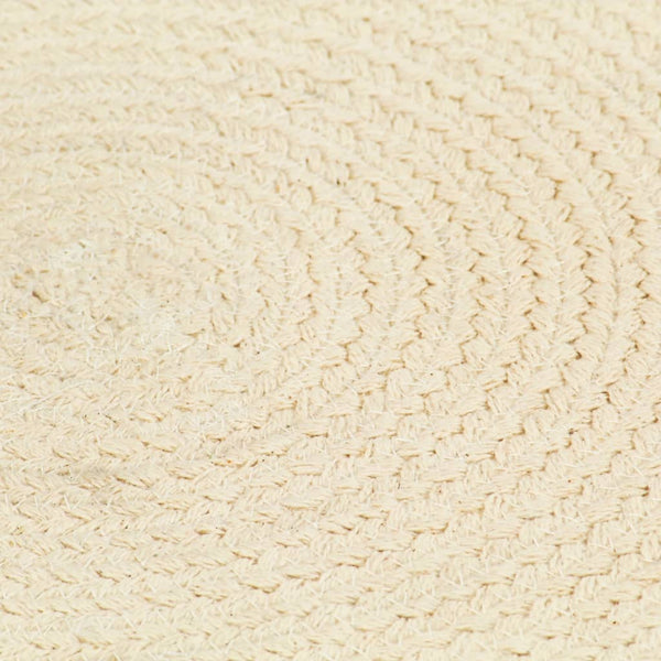 Tovagliette 4 pz Naturale Neutro 38 cm Rotonde in Cotone - immagine 2 | SolPatio