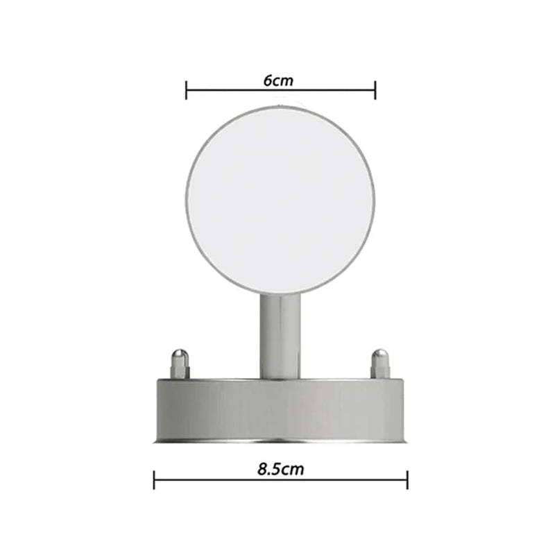 Lampade da parete per esterni in Acciaio Inossidabile con Sensore di Movimento, 35 cm Altezza, Argento (2 pezzi) - immagine 3 | SolPatio - Image 3 of 4