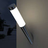vidaXL Outdoor Wall Lights, Stainless Steel, Set of 2, 6 x 36 cm, Silver - Image 4 of 9