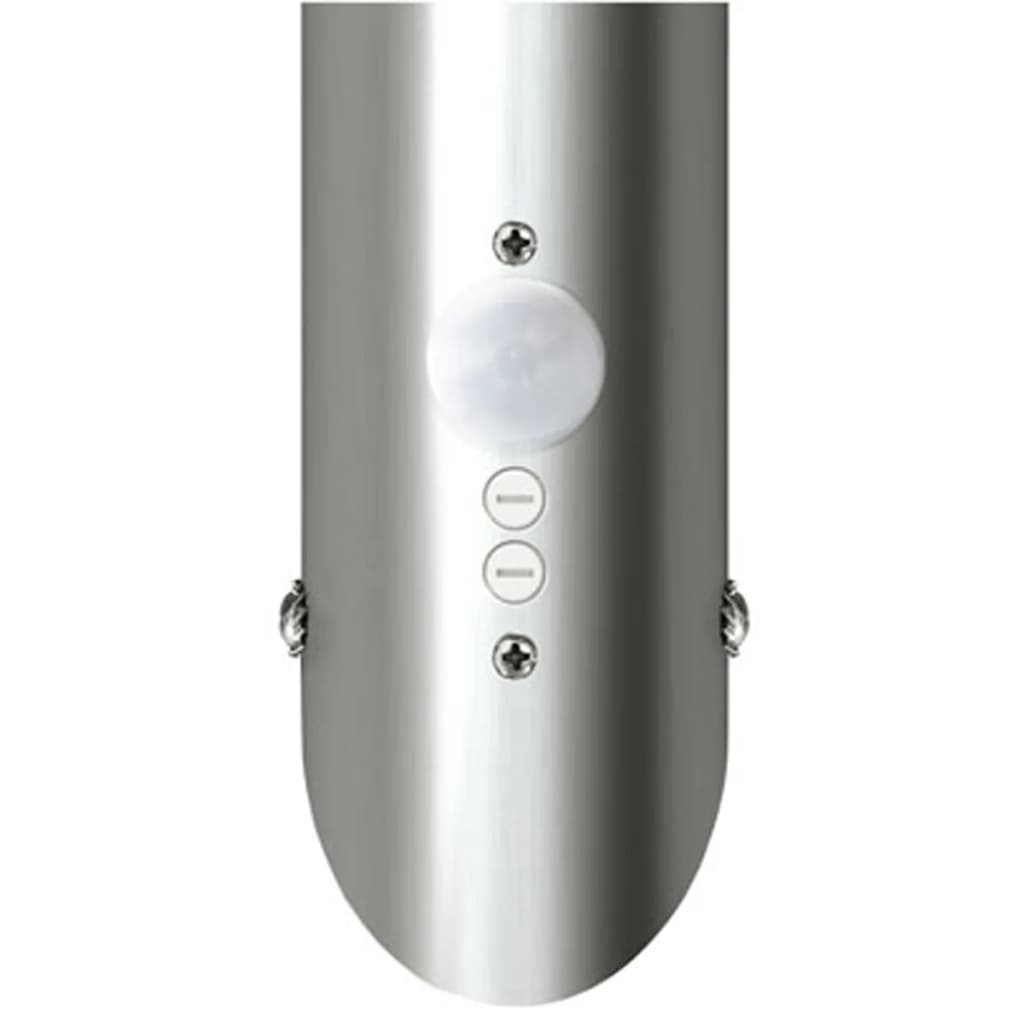 vidaXL Stainless Steel Wall Lights with Motion Sensor, 6 x 36 cm, Silver (Set of 2) - Image 4 of 4