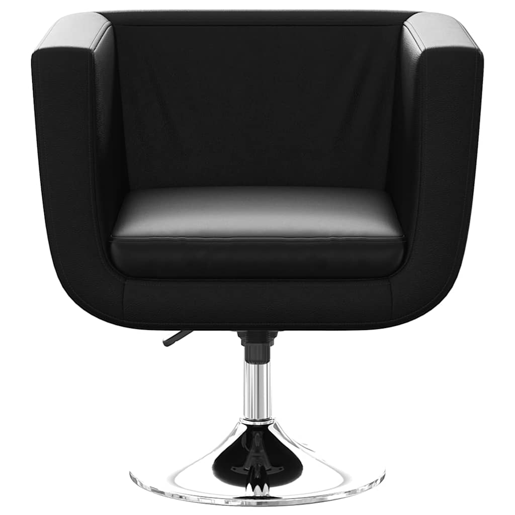 vidaXL Sedia da Bar Nero in Similpelle - Image 3 of 9