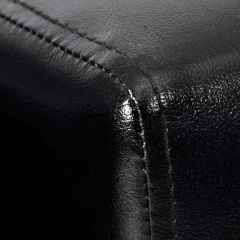 vidaXL Tub Chair, Artificial Leather, 110 kg Capacity, 71 x 54 x 69 cm, Black - Image 6 of 9