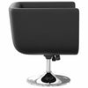 vidaXL Taburetes de Bar Set 2 pzs, Piel Artificial Negra, Altura 68-80 cm - Image 4 of 10