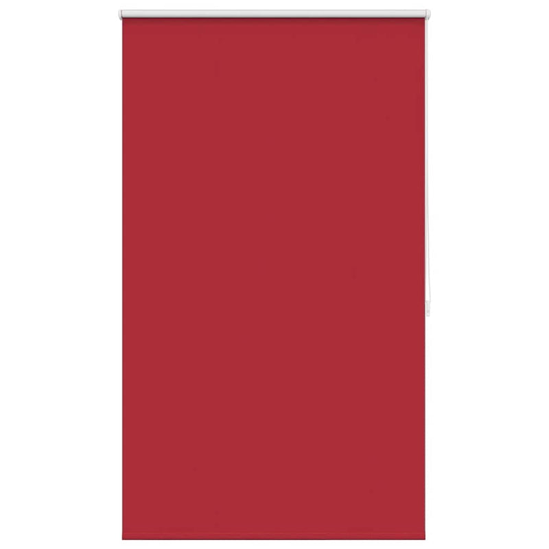 vidaXL Blackout Roller Blind 84.4x175 cm Fabric Width 80 cm Coffee - Image 5 of 64