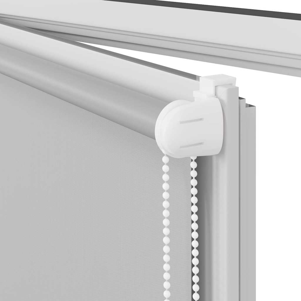 vidaXL Tenda a rullo oscurante 104,4x175 cm Tessuto Larghezza 100 cm grigio - Image 11 of 16