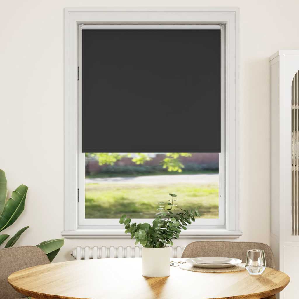 vidaXL Tenda a Rullo Oscurante in Poliestere 100x175 cm Nero - Image 2 of 48