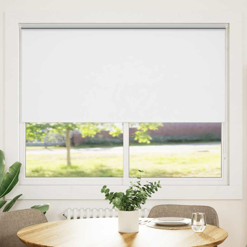 vidaXL Tenda a rullo oscurante, 80 x 175 cm, Poliestere, Bianco - Image 6 of 93