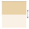 vidaXL Tenda a Rullo Oscurante con Rivestimento Termico 164,4 x 230 cm Beige - Image 15 of 32
