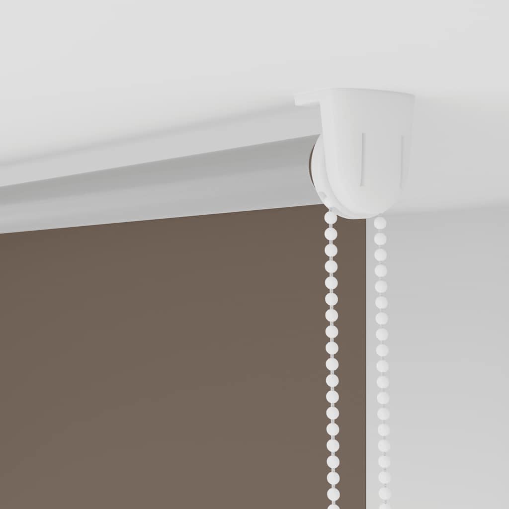 vidaXL Tenda a rullo oscurante 100% poliestere 140 x 175 cm Caffè - Image 36 of 48