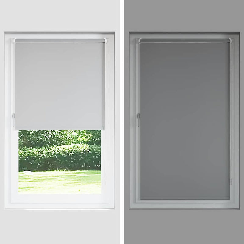 Tenda a Rullo Oscurante vidaXL Rossa - Tessuto 160x175 cm - Image 7 of 16